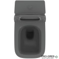 Моноблок с хоризонтално оттичане сив гланц I.LIFE B IDEAL STANDARD T534858