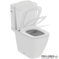 Моноблок I.life B Rimless+ комбинирано оттичане,капак с плавно затваряне, бял Ideal Standart T5348HY