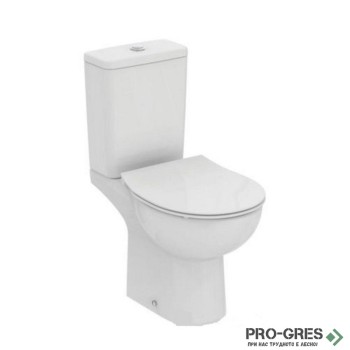 Моноблок  RimLS+ с комбинирано оттичане бял IDEAL STANDARD EUROVIT W007501