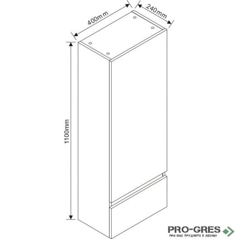 Колона за баня, PVC, Inter Ceramic ICP 134NEW
