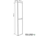 Колона за баня PVC 25×140, Inter Ceramic ICP 2520 140