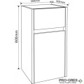 Колона PVC за баня 30×60, Inter Ceramic ICP 3030 60