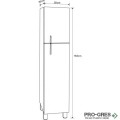 Стояща PVC колона за баня 30×162см,
