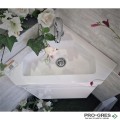 Ъглов PVC шкаф за баня 40см, Inter Ceramic ICP 3939