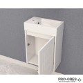 Долен PVC шкаф за баня 46см, Inter Ceramic ICP 4530