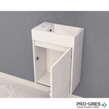 Долен PVC шкаф за баня 46см, Inter Ceramic ICP 4530 Долен PVC шкаф за баня 46см, Inter Ceramic ICP 4530