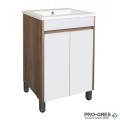 Стоящ PVC шкаф за баня "МОНТЕ" 51см, Inter Ceramic ICP 5038