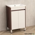 Стоящ PVC шкаф за баня "МОНТЕ" 51см, Inter Ceramic ICP 5038