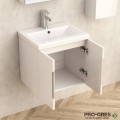 Долен PVC шкаф за баня 50см, бял, Inter Ceramic  ICP 5150