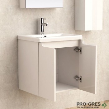 Конзолен PVC шкаф за баня 50см, Inter Ceramic ICP 5155 Конзолен PVC шкаф за баня 50см, Inter Ceramic ICP 5155