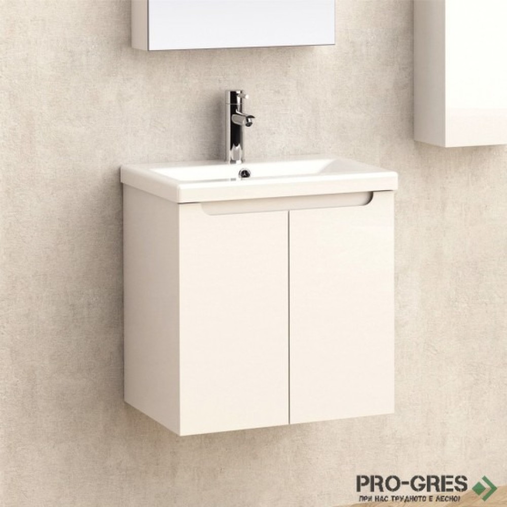 Конзолен PVC шкаф за баня 50см, Inter Ceramic  ICP 5155