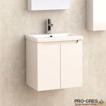 Конзолен PVC шкаф за баня 50см, Inter Ceramic  ICP 5155
