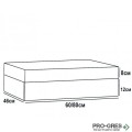 Плот за баня PVC за умивалник върху плот с две чекмеджета 60x46x45см, Inter Ceramic ICP 6020W