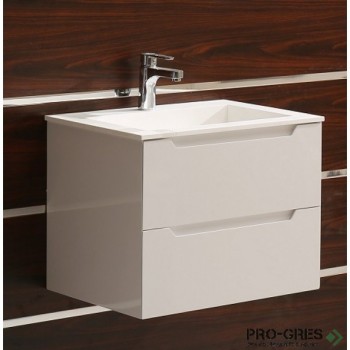 Долен PVC шкаф за баня 60см, Inter Ceramic ICP 6026