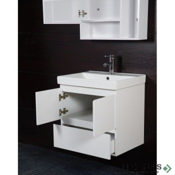 Конзолен PVC шкаф за баня 60см, бял, Inter Ceramic ICP 6060 Конзолен PVC шкаф за баня 60см, бял, Inter Ceramic ICP 6060