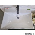 Конзолен PVC шкаф за баня 60см, бял, Inter Ceramic ICP 6060
