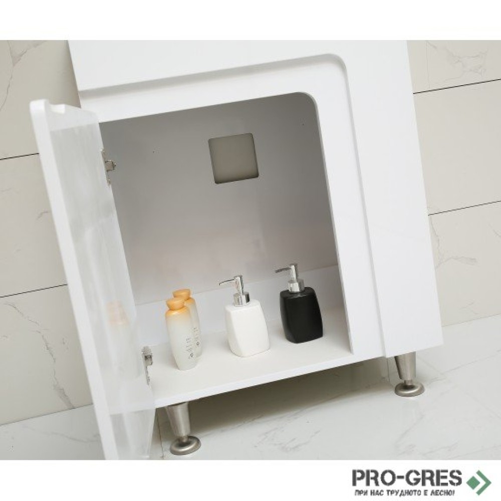 Стоящ PVC шкаф за баня 62см, Inter Ceramic  ICP 6085