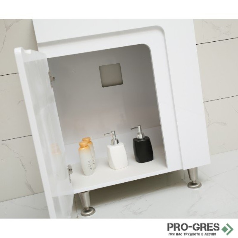 Стоящ PVC шкаф за баня 62см, Inter Ceramic  ICP 6085