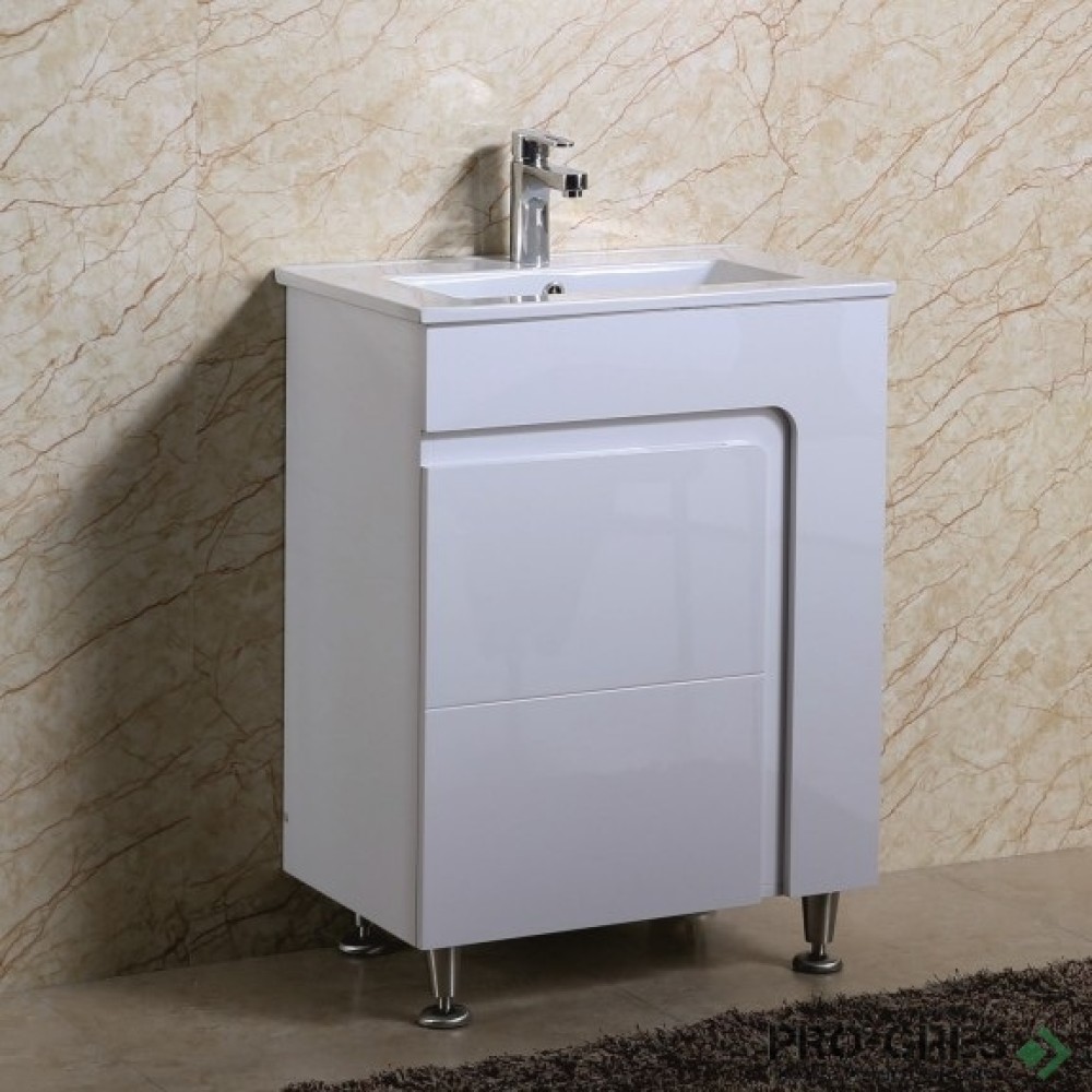Стоящ PVC шкаф за баня 62см, Inter Ceramic  ICP 6085