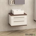 Долен PVC шкаф за баня без умивалник 60см, Inter Ceramic ICP 6144-2
