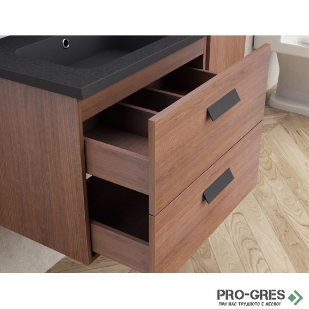 Долен шкаф за баня ИЛВИНА 64см, Inter Ceramic ICP 6452
