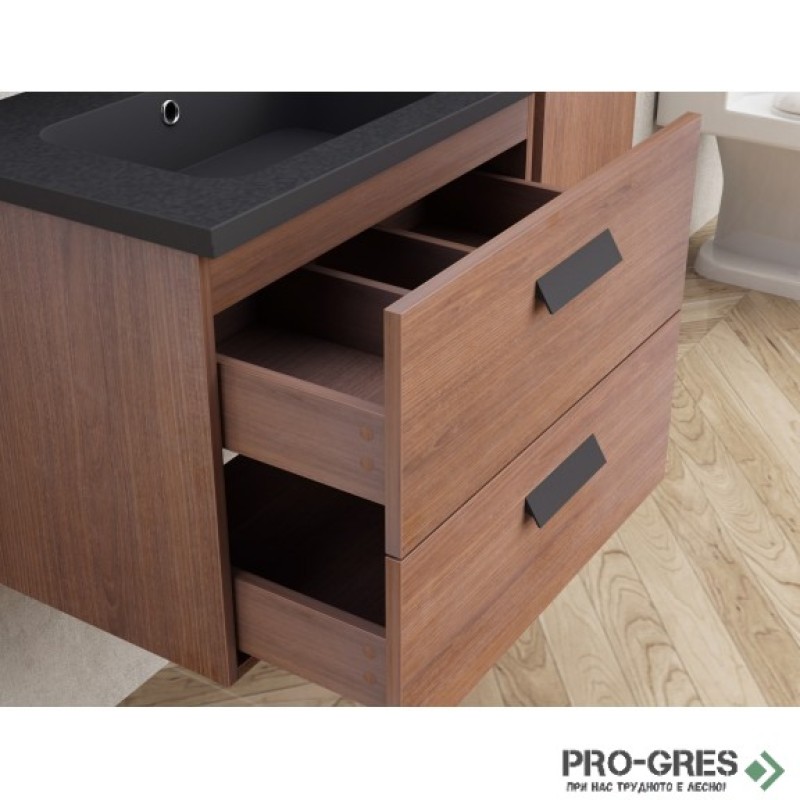 Долен шкаф за баня ИЛВИНА 64см, Inter Ceramic ICP 6452