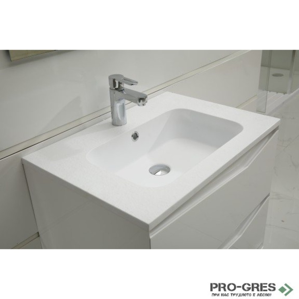 Долен PVC шкаф за баня 65см, Inter Ceramic ICP 6556 W