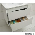Долен PVC шкаф за баня 65см, Inter Ceramic ICP 6556 W