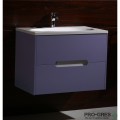 Долен PVC шкаф за баня 82см ЦВЕТИ, Inter Ceramic ICP 8246P
