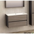 Долен PVC шкаф за баня 90см, Inter Ceramic ICP 8955