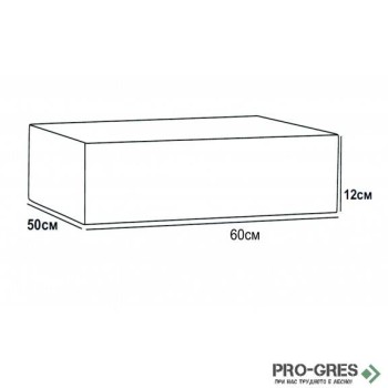 Плот за баня PVC 60см,Inter Ceramic  ICP6012P