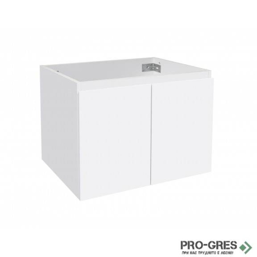 Долен PVC шкаф за баня с плот по избор, без умивалник 60см, Inter Ceramic ICP6045