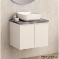 Долен PVC шкаф за баня с плот по избор, без умивалник 60см, Inter Ceramic ICP6045