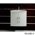 Долен PVC шкаф за баня КАЯ 60см, Inter Ceramic ICP6092W 