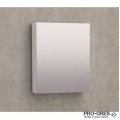 Горен PVC шкаф за баня,огледален, с осветлително тяло, Inter Ceramic BG 4512 55 