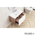 Долен шкаф за баня 81cm, Inter Ceramic BG 8050+ICC 8066MW