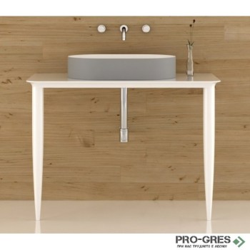 Плот за баня, влагоустойчив, сив, Inter Ceramic ICB 10072G
