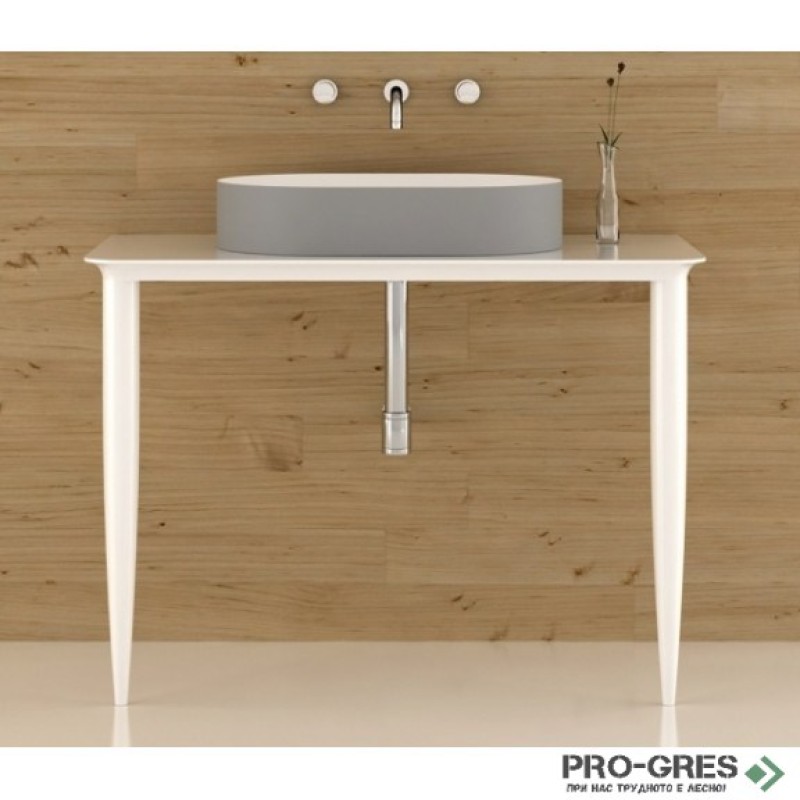 Плот за баня, влагоустойчив, сив, Inter Ceramic ICB 10072G