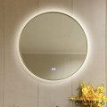 Огледала с вградено осветление  INTER CERAMIC 1855/80 BRUSH LIGHT GOLD