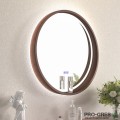Огледало с вградено осветление  INTER CERAMIC  ICL 1857WOODEN-60