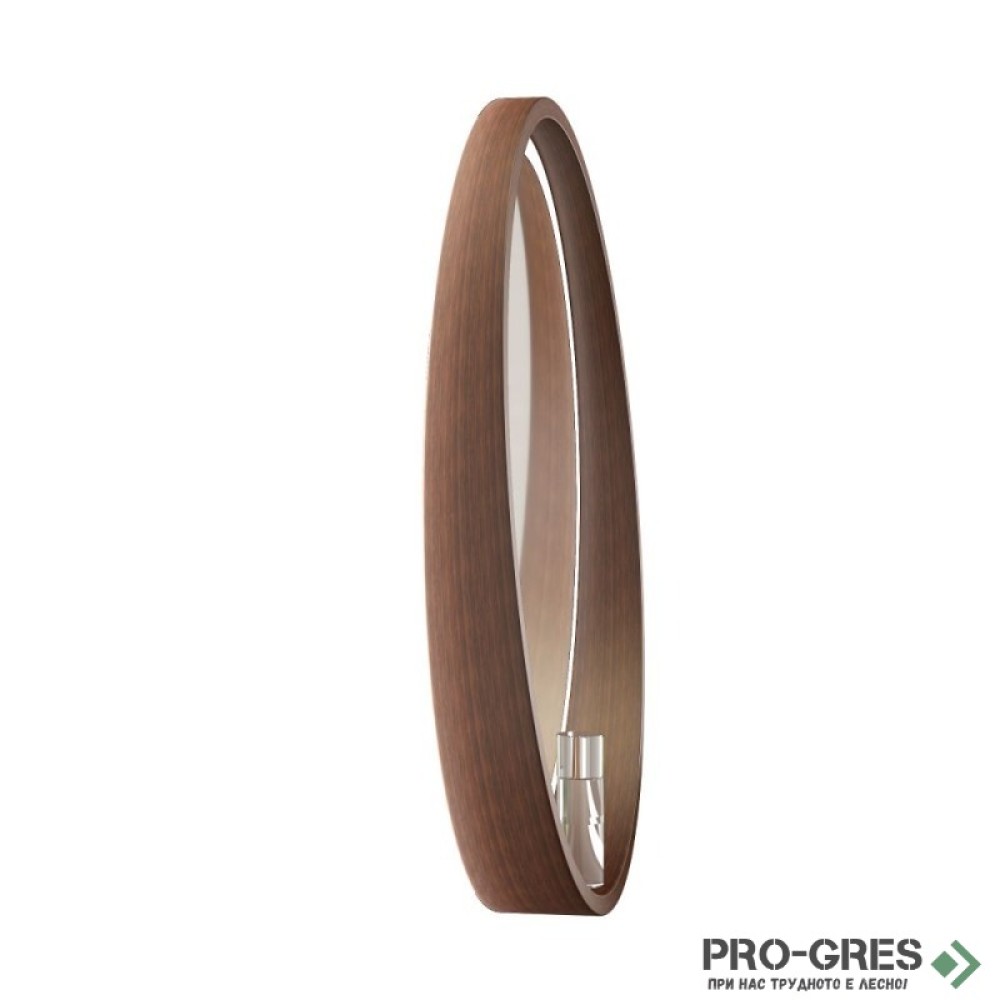 Огледало с вградено осветление  INTER CERAMIC  ICL 1857WOODEN-60