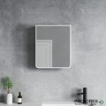 Горен PVC шкаф за баня, огледален, 45см, Inter Ceramic ICMC 1045 55