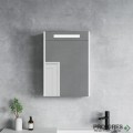 Горен PVC шкаф за баня, огледален, 40см, Inter Ceramic ICMC 4650