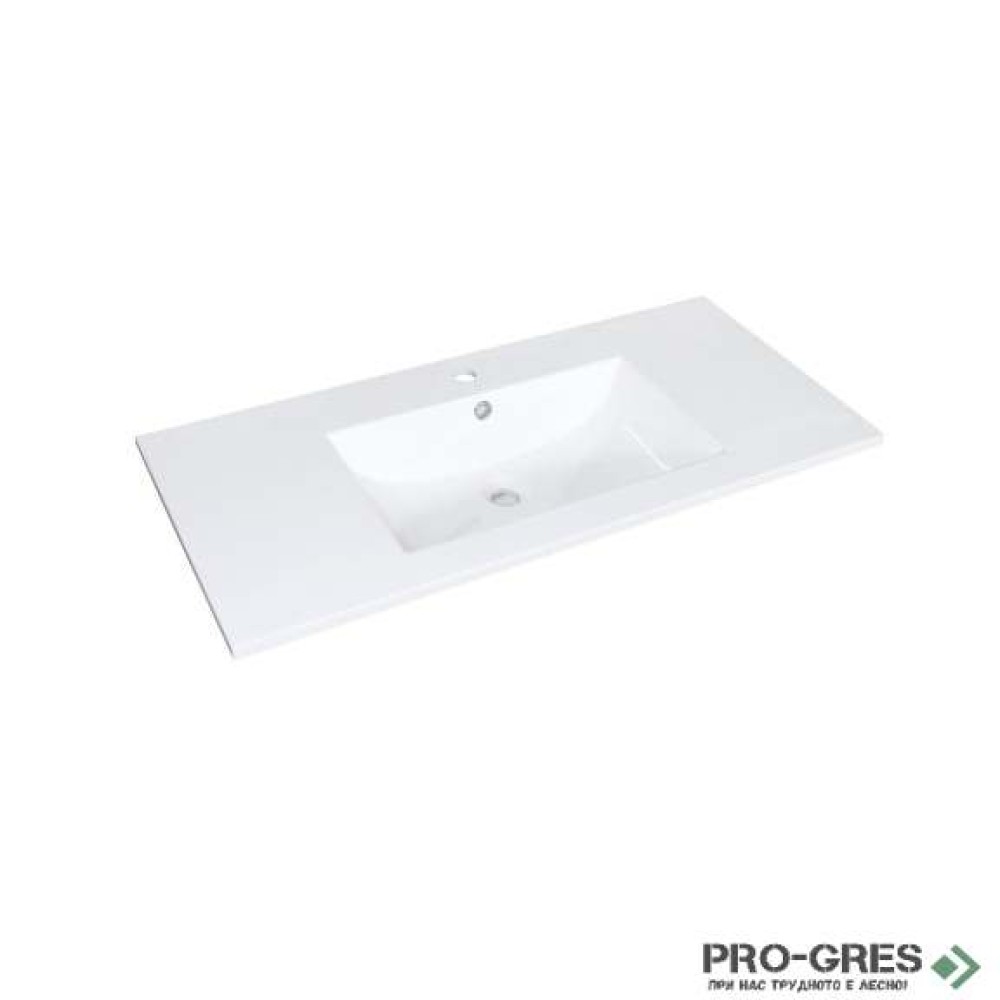 Стоящ PVC шкаф за баня 100см, Inter Ceramic ICP 10045