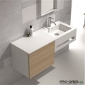 Долен шкаф от камък iStone Solid Surface 100см, Inter Ceramic ICP 10083R