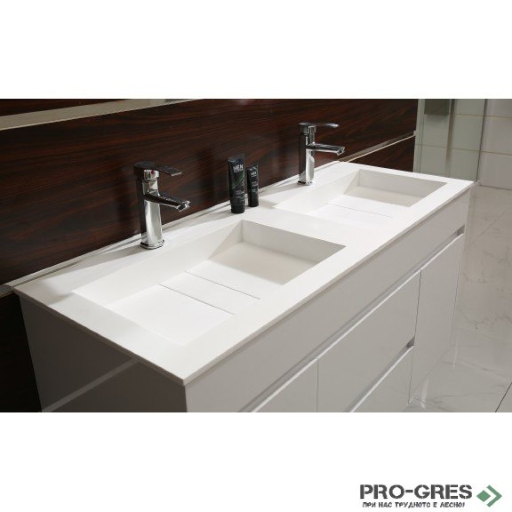 Долен PVC шкаф за баня ЕВА 120см, Inter Ceramic ICP 12046