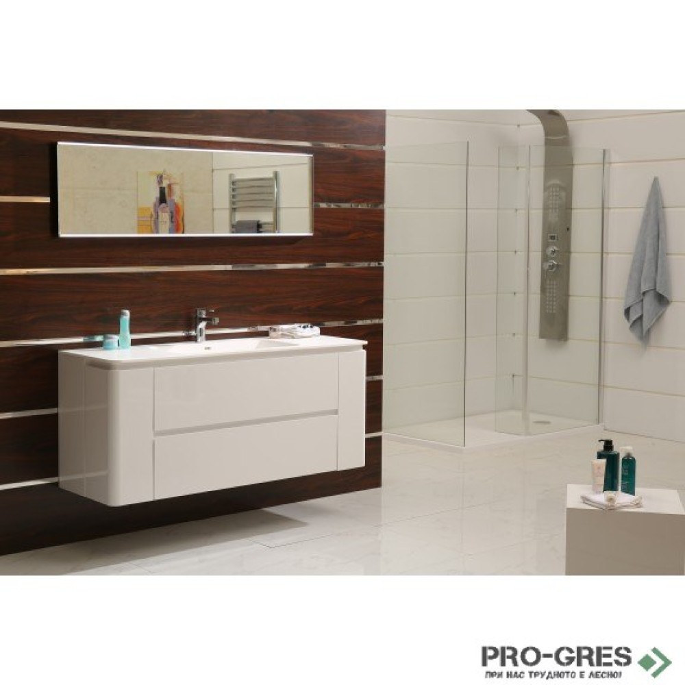 Долен PVC шкаф за баня 140см, Inter Ceramic ICP 14060