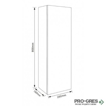 Колона за баня PVC, 25×80, Inter Ceramic ICP 2518 Колона за баня PVC, 25×80, Inter Ceramic ICP 2518