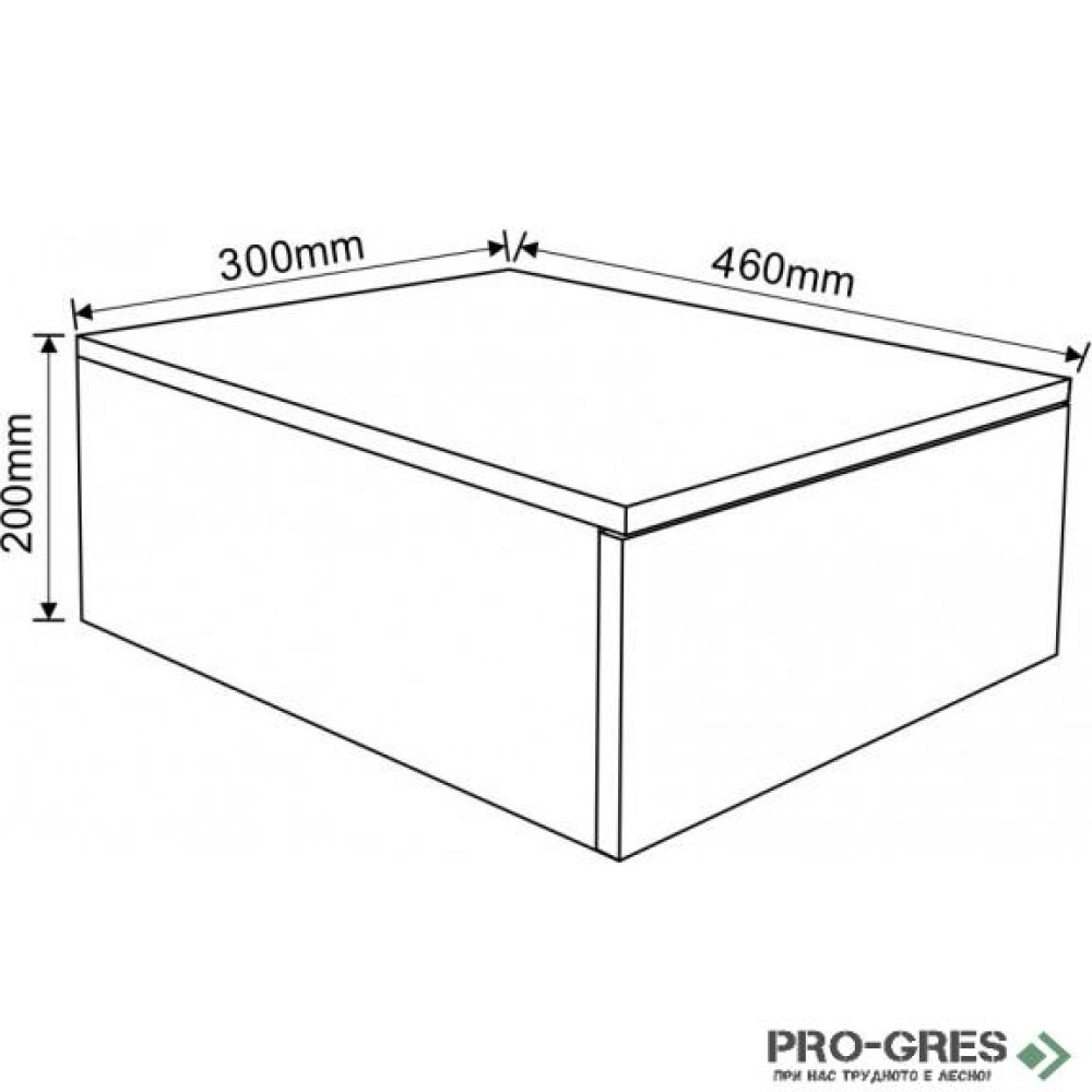 Колона за баня 30см, Inter Ceramic ICP 3046 1