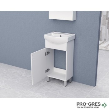 Стоящ PVC шкаф за баня 45см, Inter Ceramic ICP 4535 NEW Стоящ PVC шкаф за баня 45см, Inter Ceramic ICP 4535 NEW